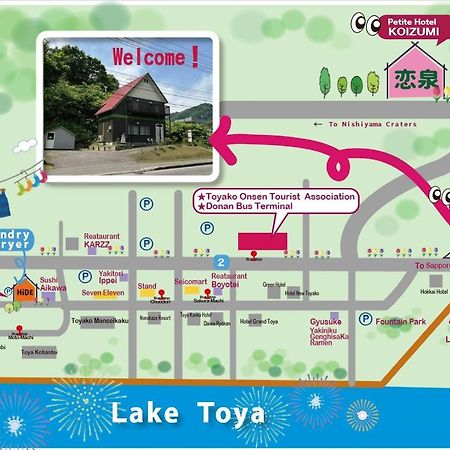 Petit Hotel Koizumi Toyako Dış mekan fotoğraf